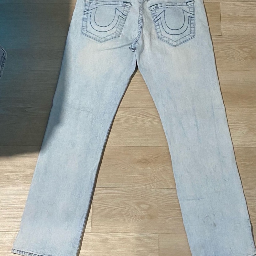 True Religion Light Blue Relaxed Men Jeans